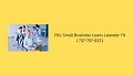 FBL Small Business Loans Leander TX